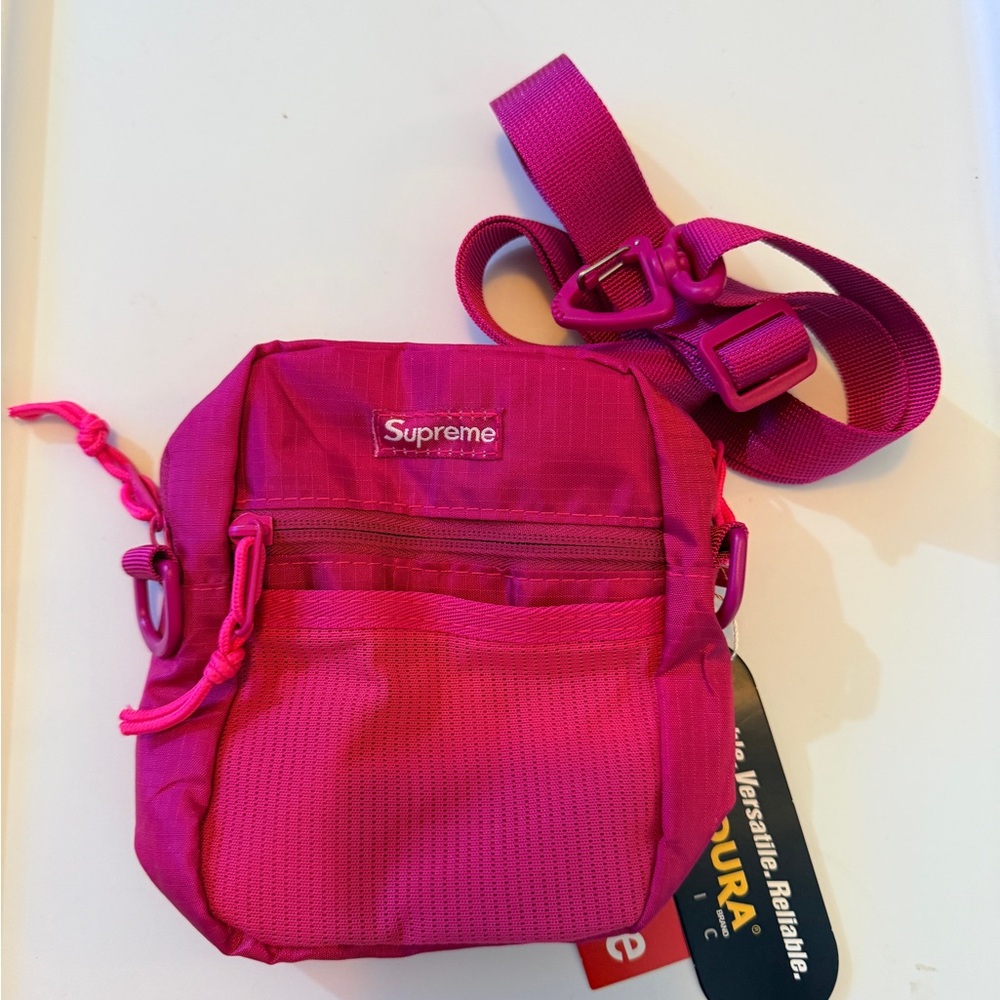 Supreme Mini Bright Pink Crossbody Bag